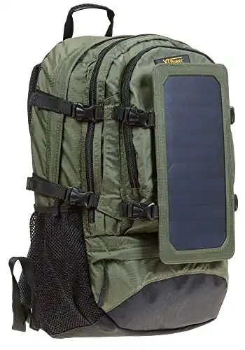 XTPower Hiking Solar Backpack with Removable 7 Wall Solar Panel