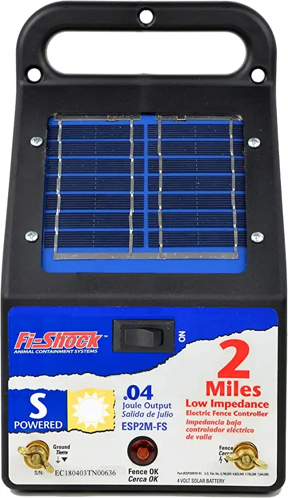 Fi-Shock Solar-Powered Electric Fence Charger